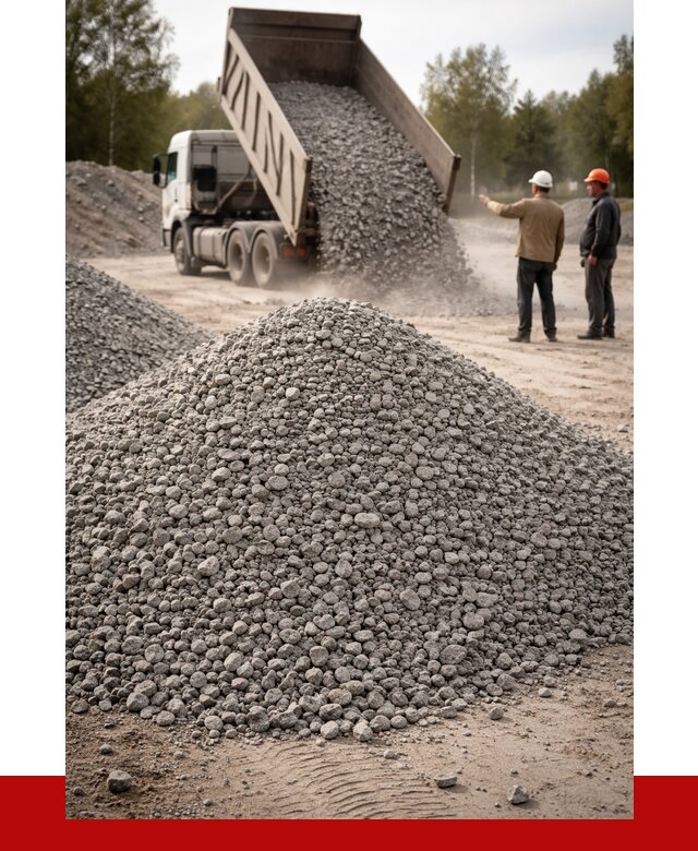 Гранитный щебень фракция 0-5 в Уссурийске от 2990 руб ПРОНЕРУДСср