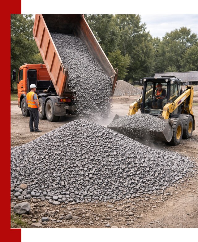 Купить гранитный щебень фракции 5–10 в Уссурийске с доставкой