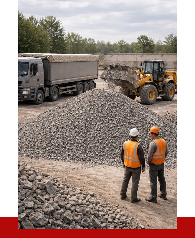 Гранитный щебень фракция 5-20 в Уссурийске от 4330 руб | ПРОНЕРУДСср