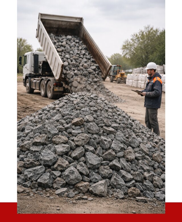 Гранитный щебень фракция 100-200 в Уссурийске от 4330 р. ПРОНЕРУДСср