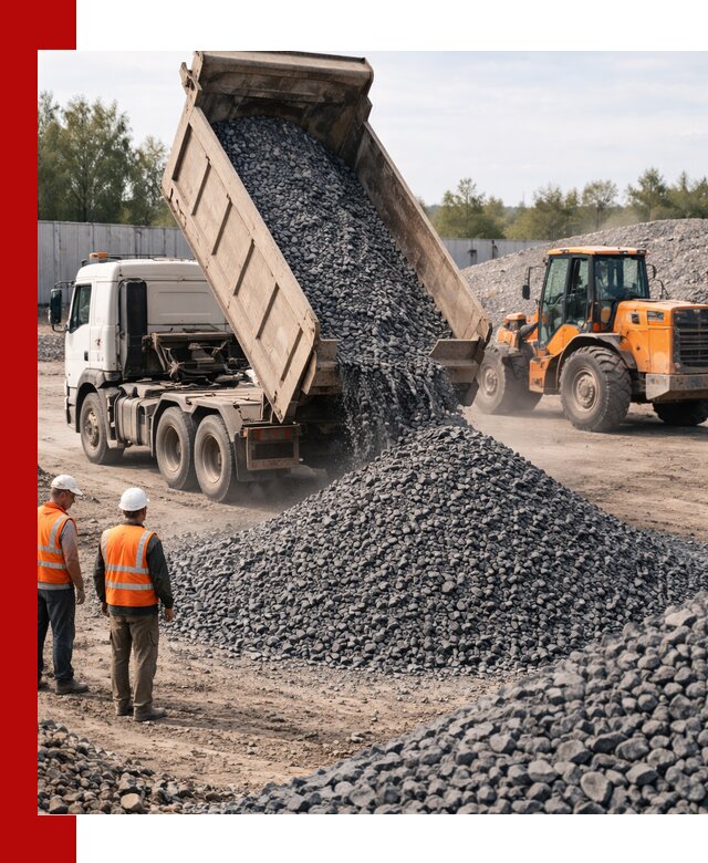 Доставка и продажа щебня габбро-диабаза в Уссурийске