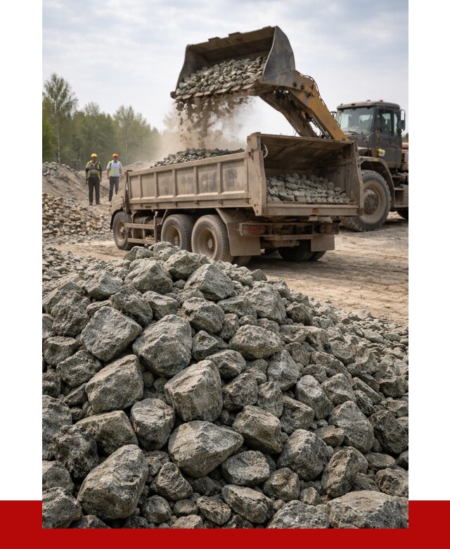 Щебень габбро диабаз фракция 70-150 в Уссурийске от 2887 р.|ПРОНЕРУДСср