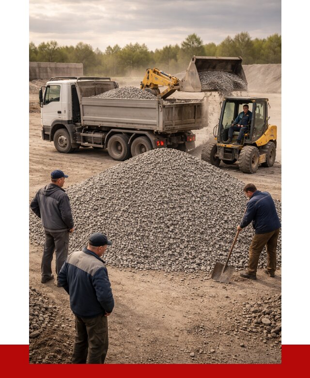 Гравийный щебень фракция 5-20 в Уссурийске от 2474 р. ПРОНЕРУДСср