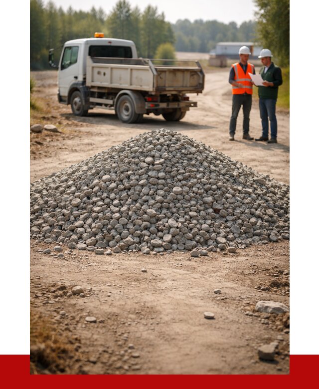 Гравийный щебень фракция 20-40 в Уссурийске от 1237 р. | ПРОНЕРУДСср