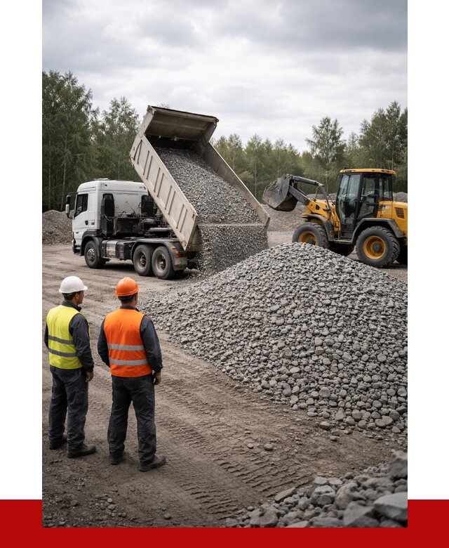 Гравийный щебень фракция 40-70 в Уссурийске от 9795р | ПРОНЕРУДСср