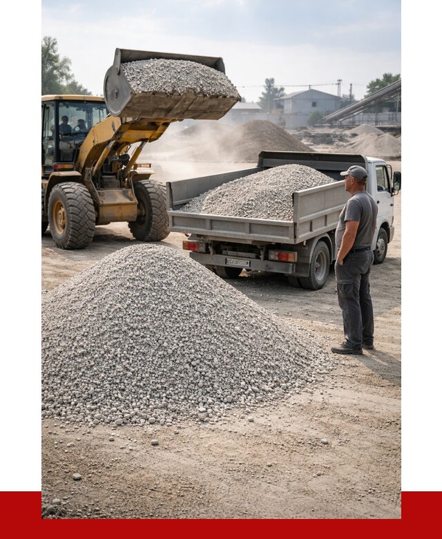 Известняковый щебень фр. 0-5 в Уссурийске от 4330 р. | ПРОНЕРУДСср