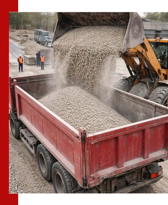 Купить известняковый щебень фракции 0-5 с доставкой в Уссурийске