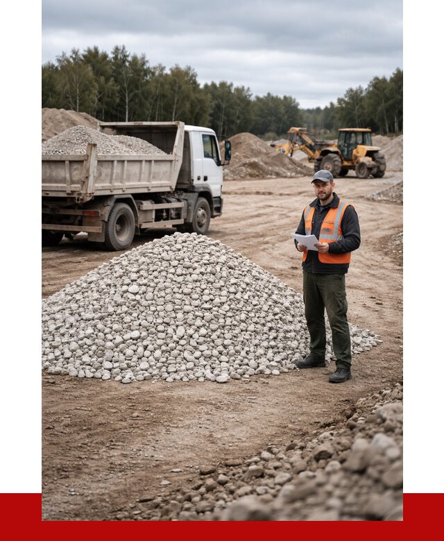 Доломитовый щебень в Уссурийске купить от 2268 р., ПРОНЕРУДСср