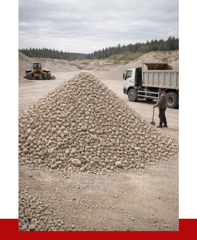 Доломитовый щебень фракция 40-70 в Уссурийске от 2887 | ПРОНЕРУДСср