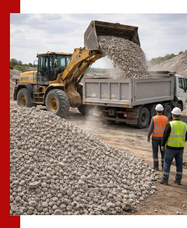 Доломитовый щебень фракция 40–71 доставка и продажа в Уссурийске