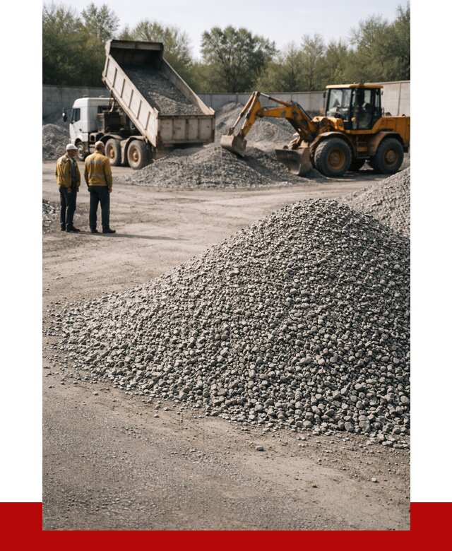 Вторичный щебень фр. 5-20 в Уссурийске от 1650 р. - ПРОНЕРУДСср