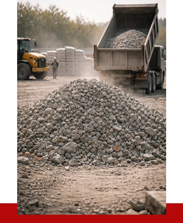 Вторичный щебень фракция 70-150 в Уссурийске от 1443 р. | ПРОНЕРУДСср