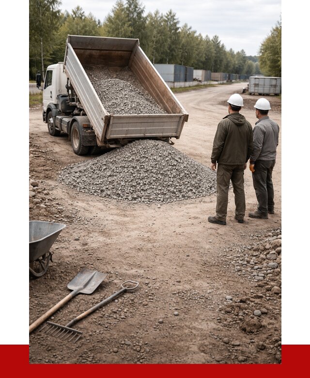 Бетонный щебень фракция 5-20 в Уссурийске от 3299 р., ПРОНЕРУДСср