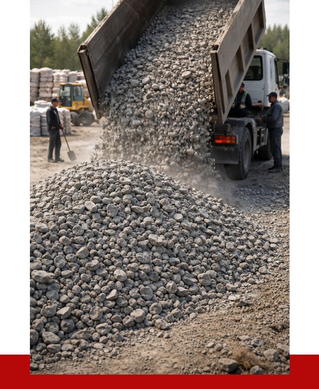 Бетонный щебень фракция 40-70 в Уссурийске от 1856 р. ПРОНЕРУДСср