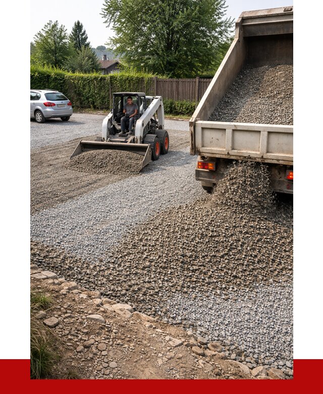 Щебень для парковки в Уссурийске с доставкой от 1237 р.| ПРОНЕРУДСср