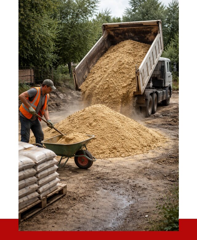 Купить песок с доставкой в Уссурийске от 1856 р. | ПРОНЕРУДСср