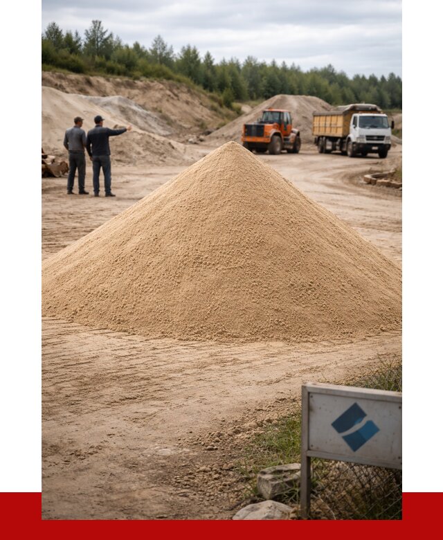 Карьерный песок навалом в Уссурийске от 1856 р. | ПРОНЕРУДСср