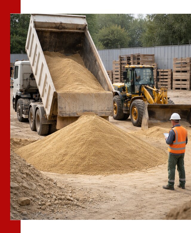 Доставка карьерного мелкозернистого песка в Уссурийске