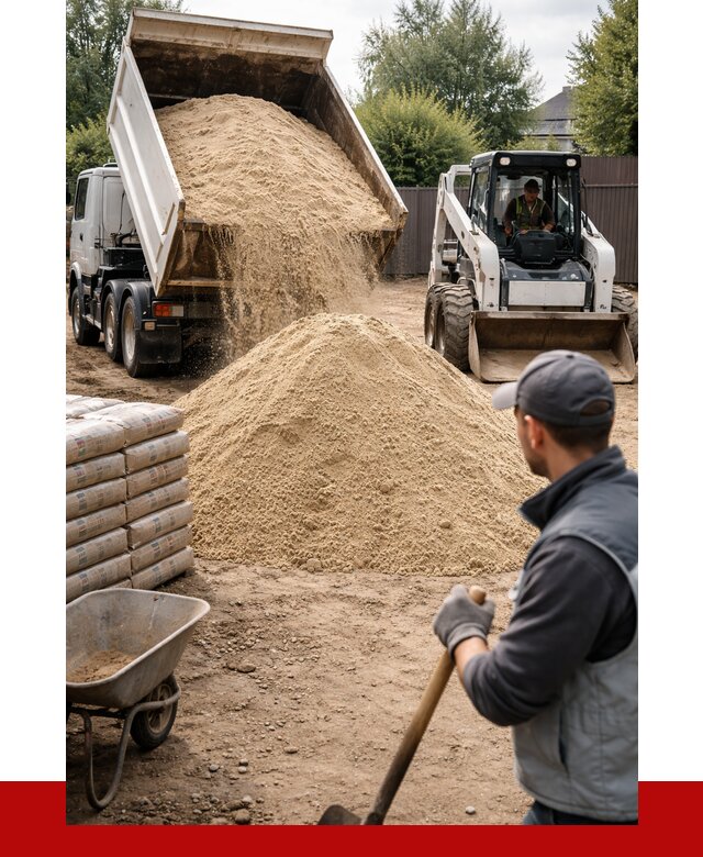 Мытый речной песок с доставкой в Уссурийске от 1495 р. | ПРОНЕРУДСср