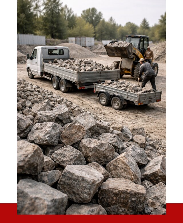 Купить бутовый камень гранитный в Уссурийске от 2887 р. | ПРОНЕРУДСср