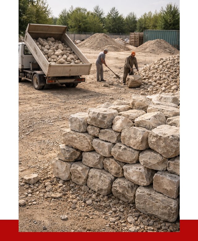 Бутовый камень известняковый в Уссурийске от 4330 р. | ПРОНЕРУДСср