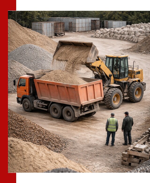 Доставка сыпучих смесей и смесей для стройки в Уссурийске