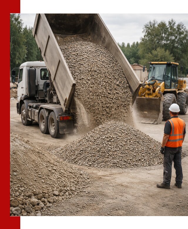 Доставка щпс в Уссурийске — щебеночно-песчаная смесь под заборы и дорожки