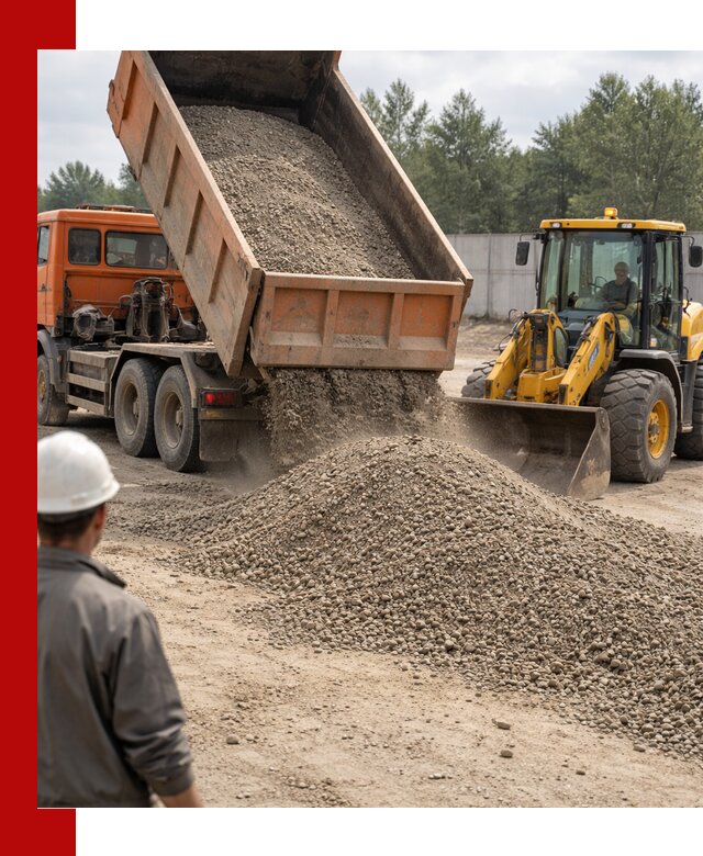 Доставка щпс С8 самосвалами в Уссурийске от производителя