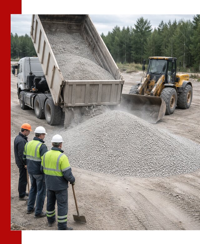 Известняковый отсев 0-5 доставка в Уссурийске быстро и выгодно