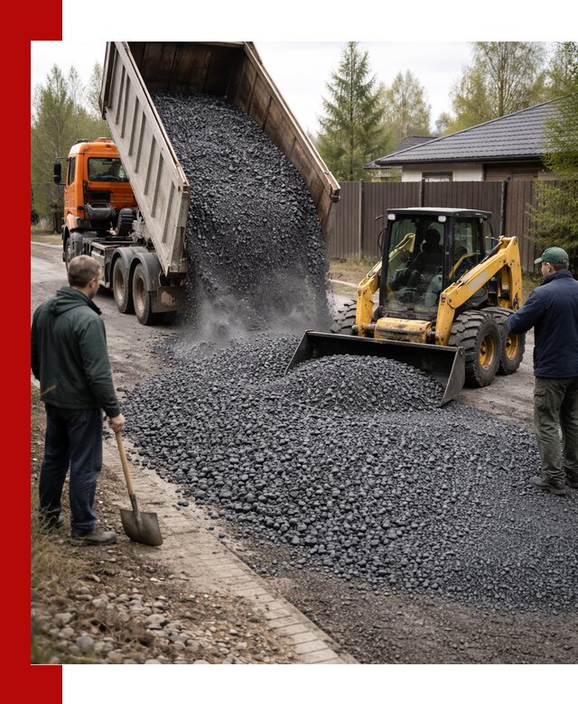 Крошка габбро с доставкой в Уссурийске для строительных работ