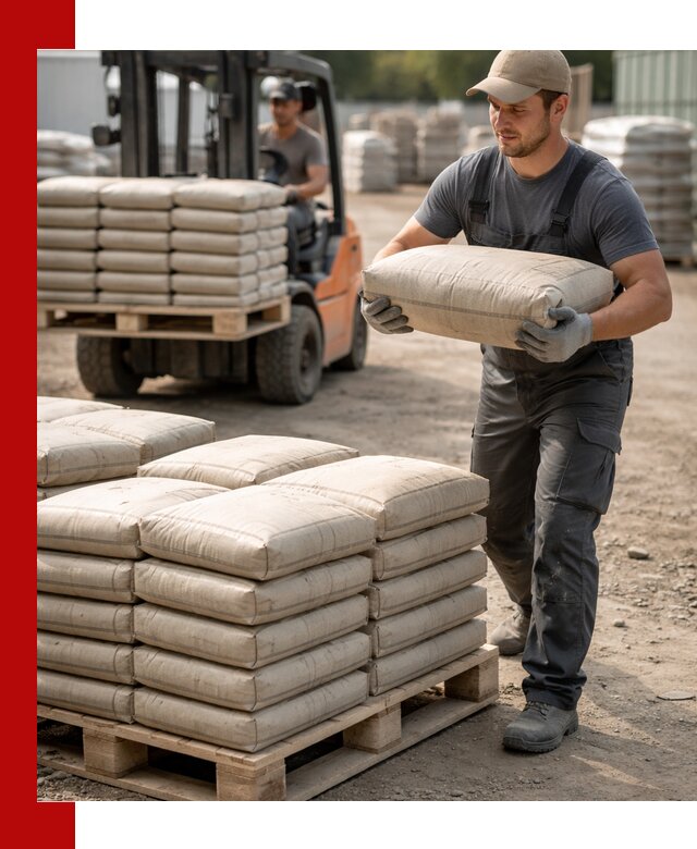 Доставка цемента в мешках оптом и в розницу в Уссурийске