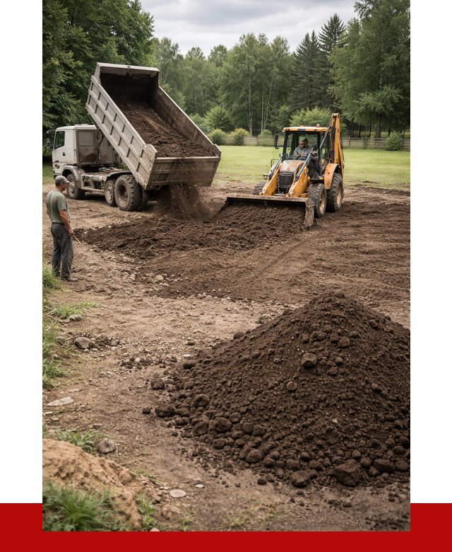 Грунт для выравнивания участка в Уссурийске от 1237 р. | ПРОНЕРУДСср