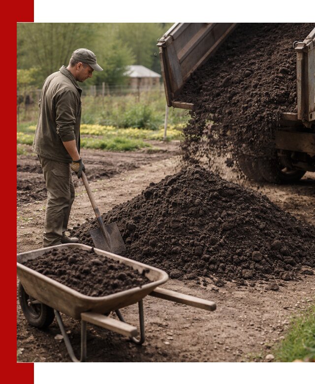 Доставка качественной земли для огорода в Уссурийске