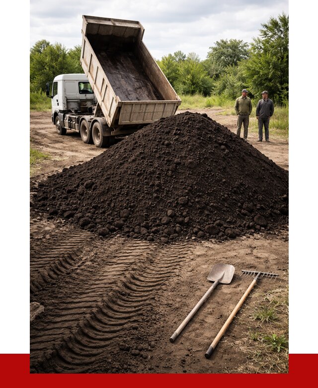 Купить чернозем навалом в Уссурийске от 1237 р. за куб | ПРОНЕРУДСср