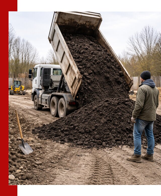 Доставка чернозема навалом в Уссурийске быстро и выгодно