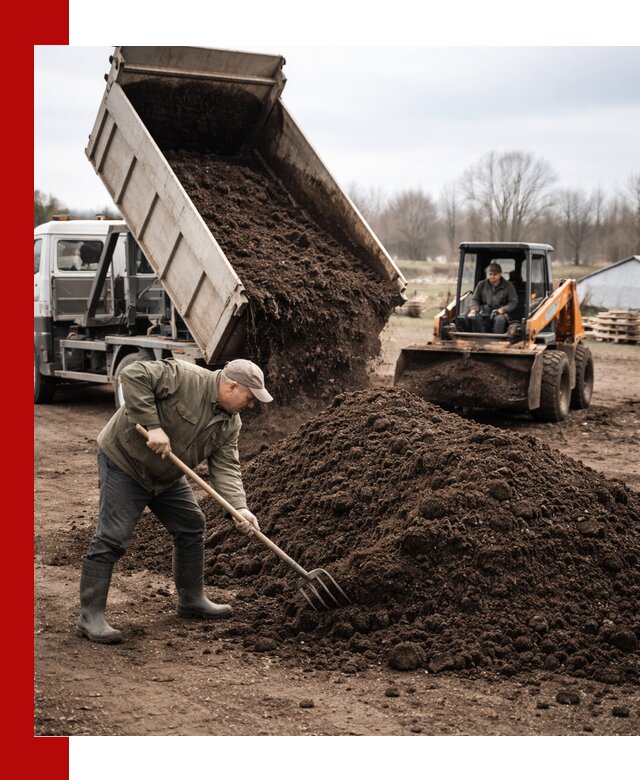 Доставка и продажа перегноя в Уссурийске быстро и дешево