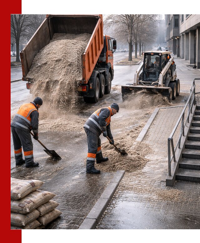 Поставка противогололедных материалов в Уссурийске