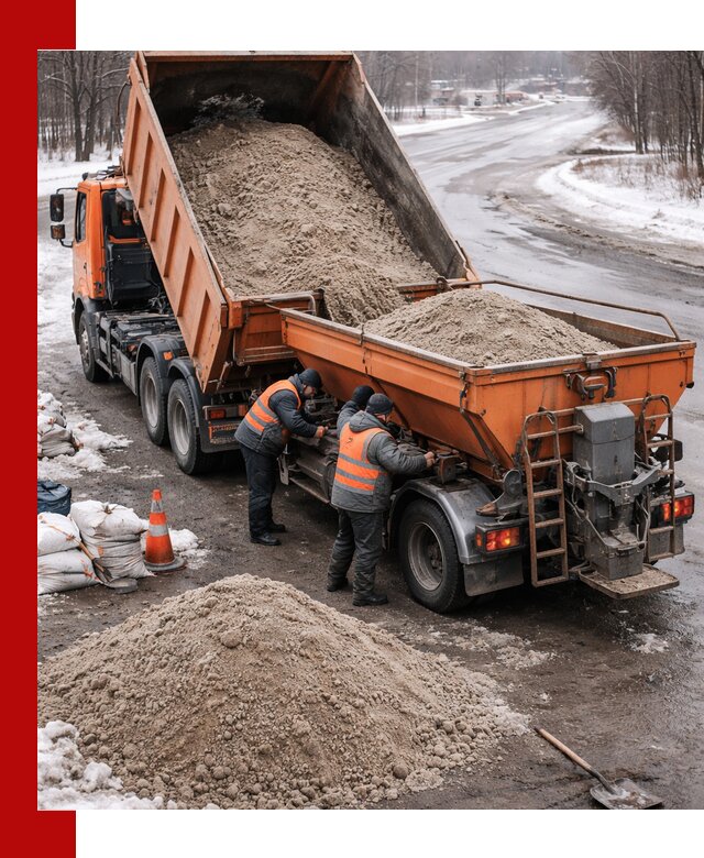 Поставка и вывоз пескосоля в Уссурийске оптом и в розницу