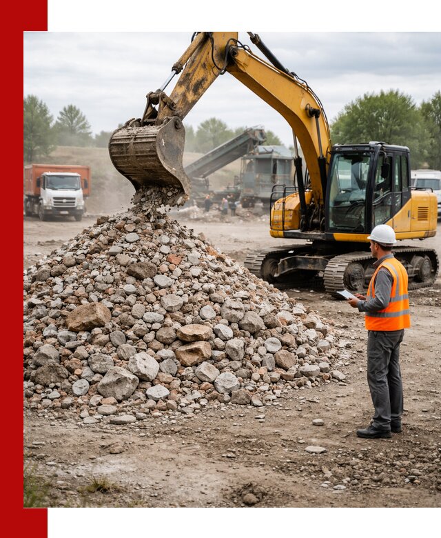 Доставка и вывоз строительного боя в Уссурийске